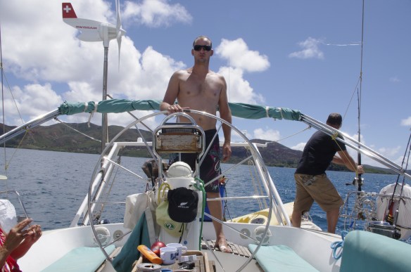 En route pour l'îlot Mato