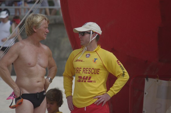 Life rescues et body-buildé