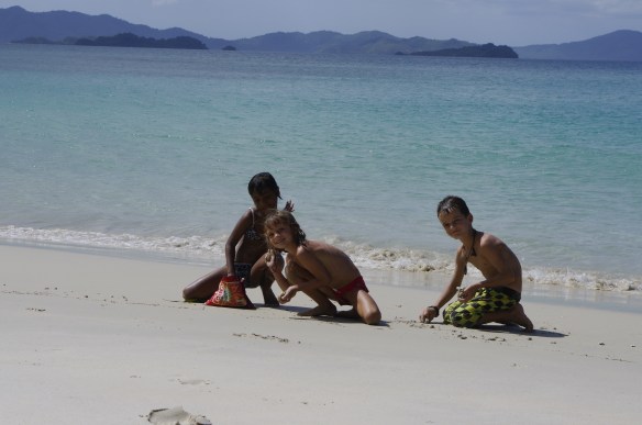 maceo, hannah et cassandra