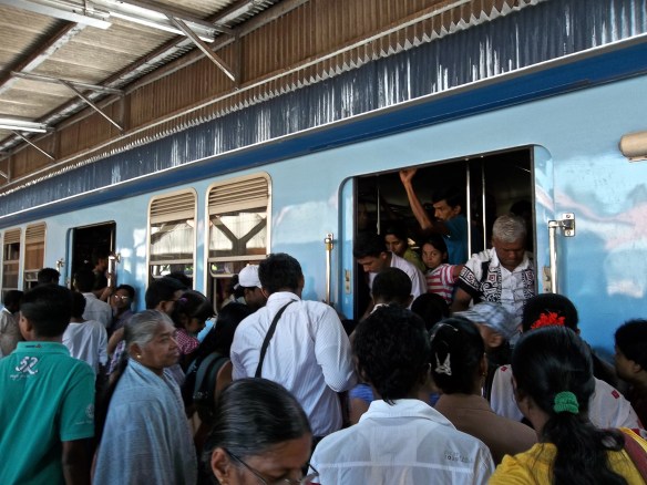 Train un peu chargé