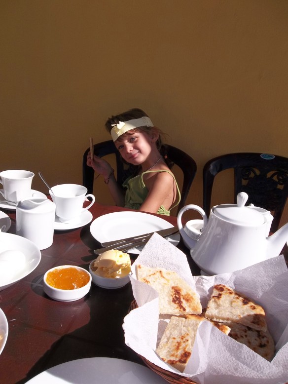 Coconut Roti au petit déjeuner