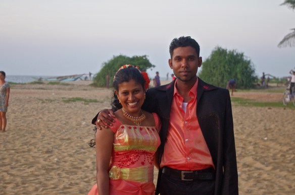 Jolis mariés de Négombo, honeymoon dans notre guest-house