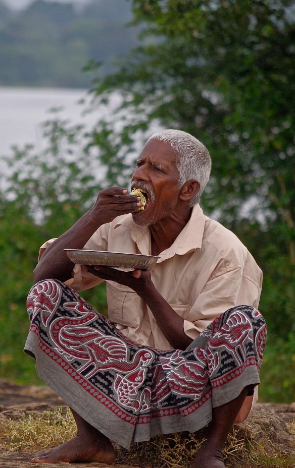 Pause près d'un lac